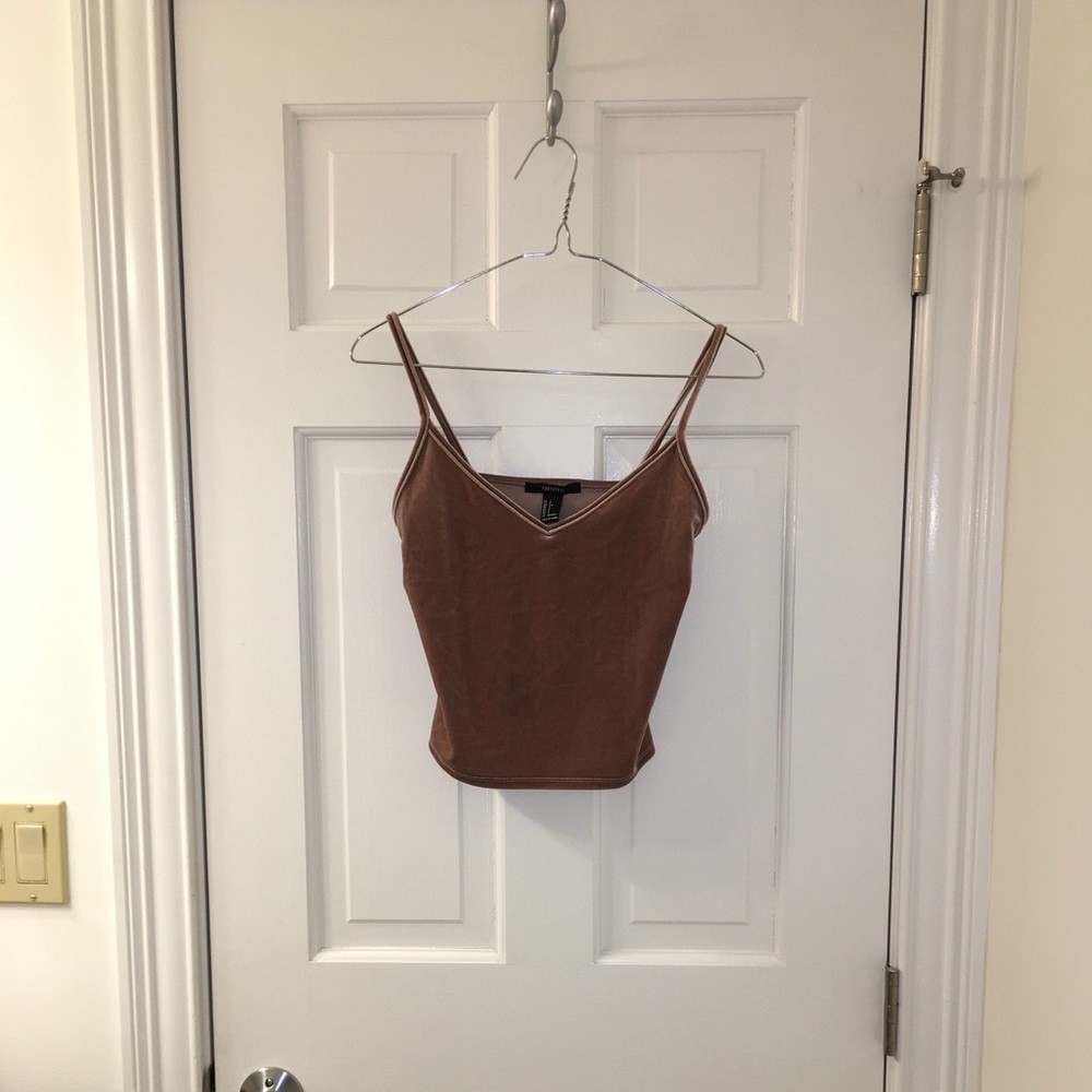 Forever 21 Velvet Tank